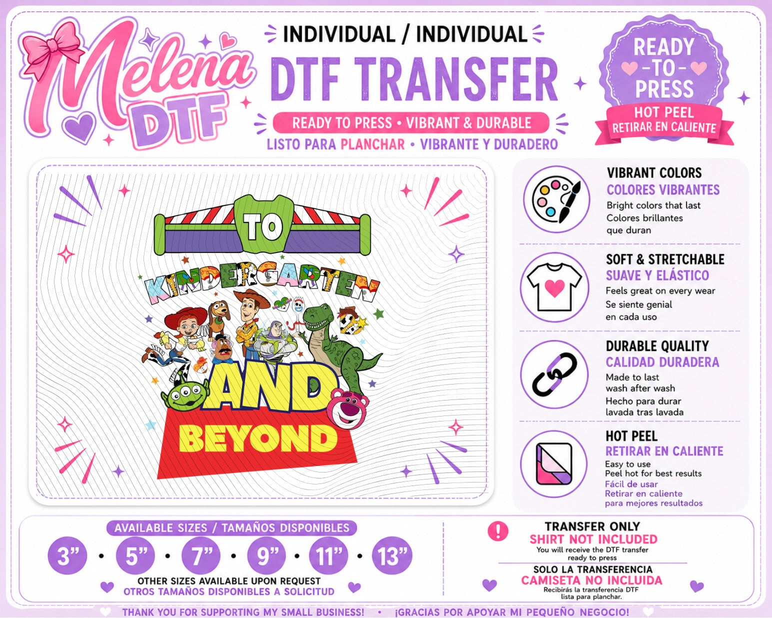Toy Story Kindergarden Transfer