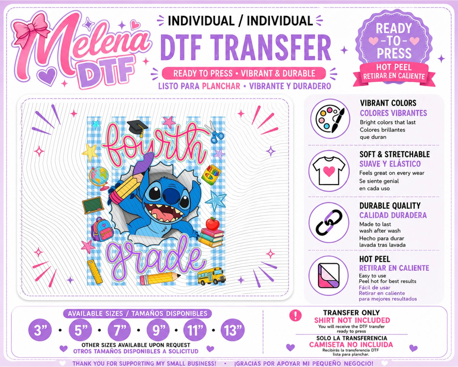 Stitch 4th Grade Transfer
