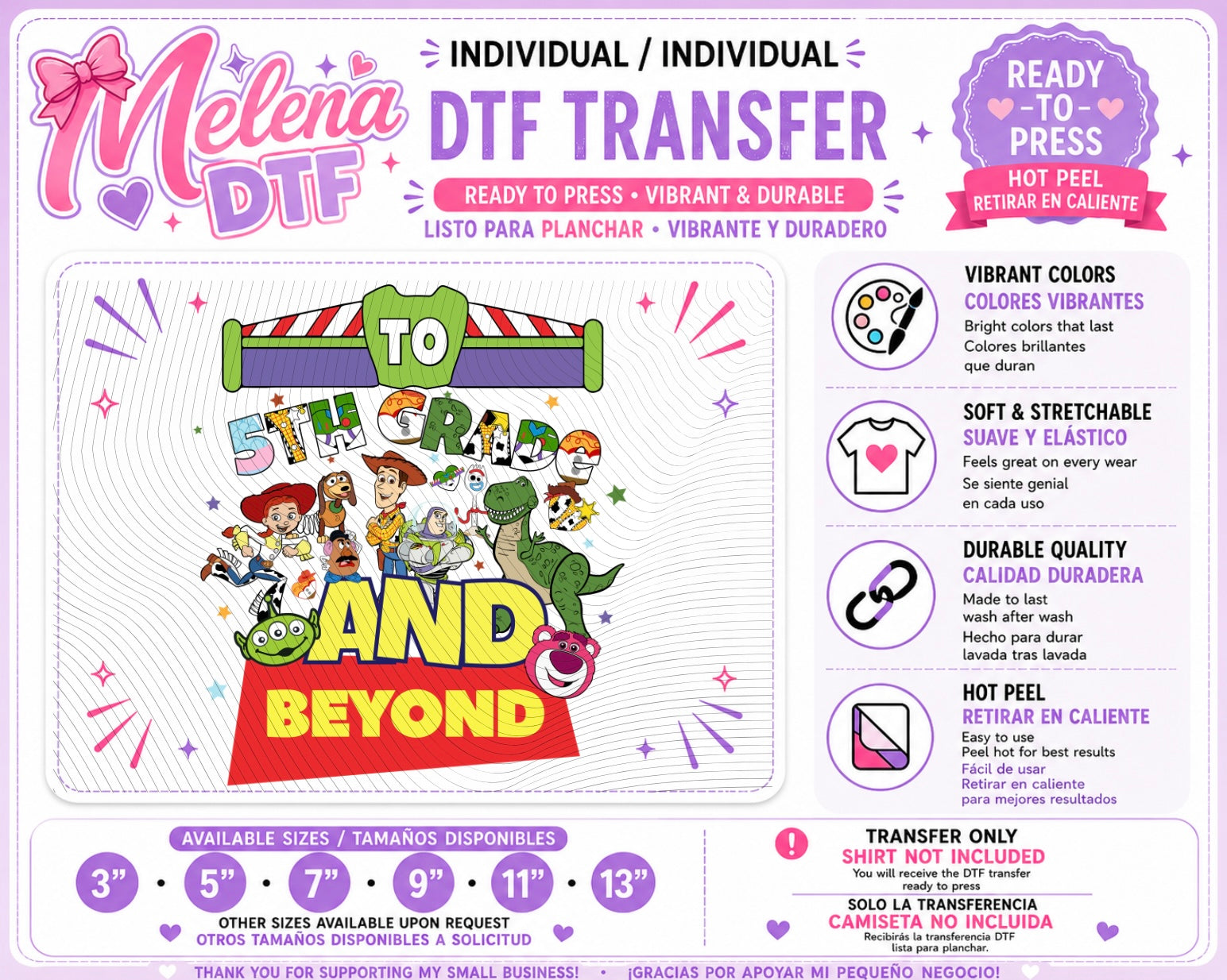 Toy Story 5th Grade Transfer