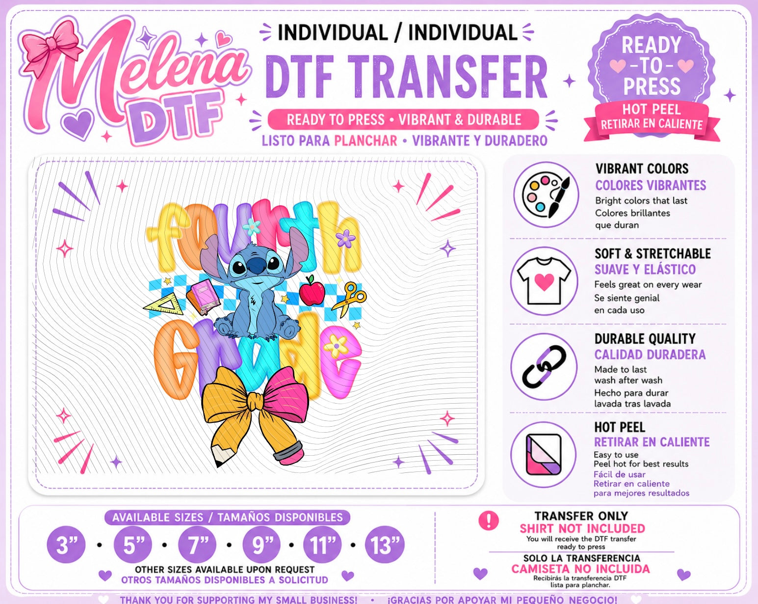 Stitch 4th Grade Transfer