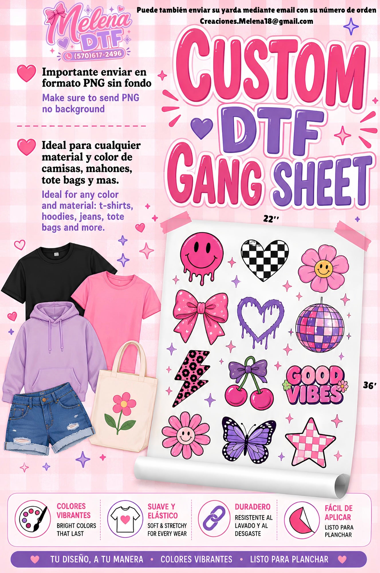 Custom Gang Sheet