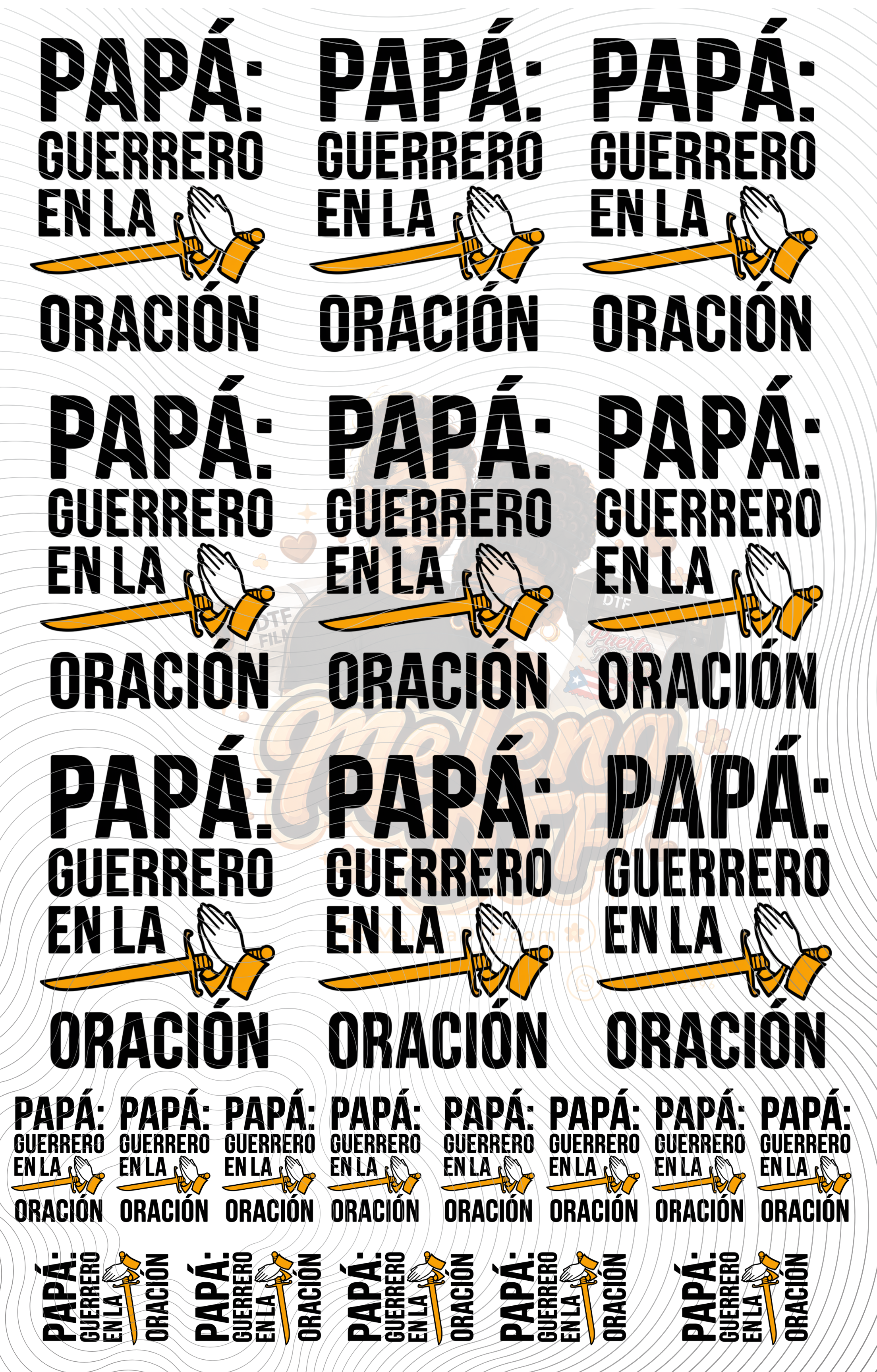 Papá Guerrero en la Oración